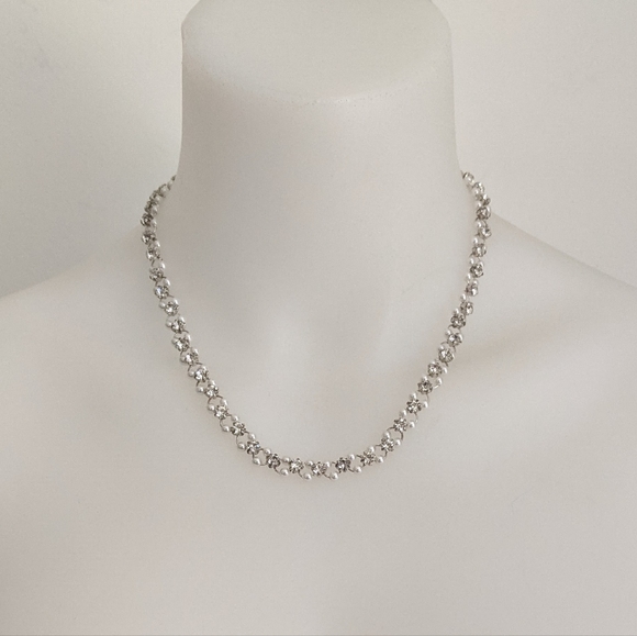 CEZANNE Mesh Necklace - Picture 1 of 7